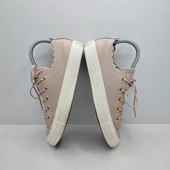 Converse | Chuck Taylor's All-Star pastel pink leather low-top sneakers WMS 6.5 - Picture 6 of 8